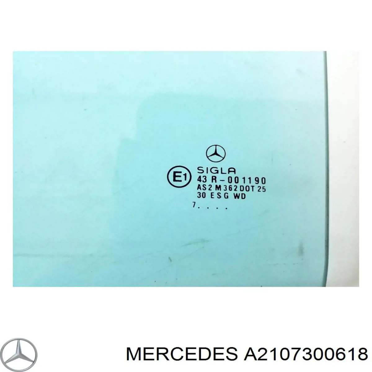 Скло заднє праве Mercedes A2107300618 ціна, від 6.16 USD