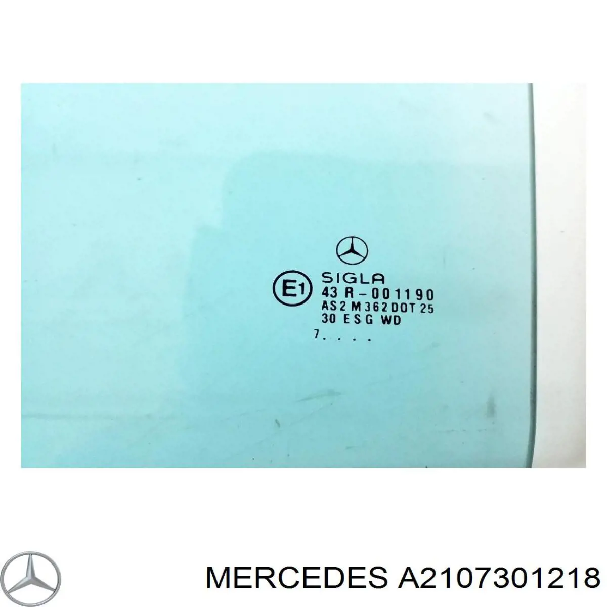 Скло заднє праве Mercedes A2107301218 ціна, від 12.87 USD