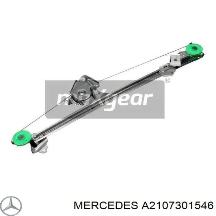 Механізм склопідйомника двері задньої, лівої Mercedes A2107301546 ціна, від 24.80 USD