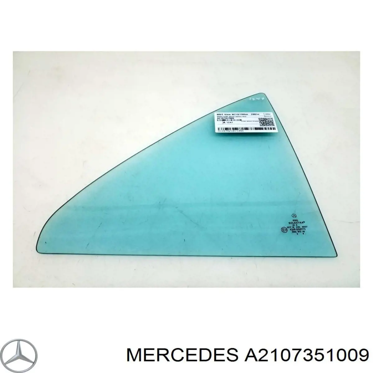 Задня кватирка права Mercedes A2107351009 ціна, від 6.33 USD