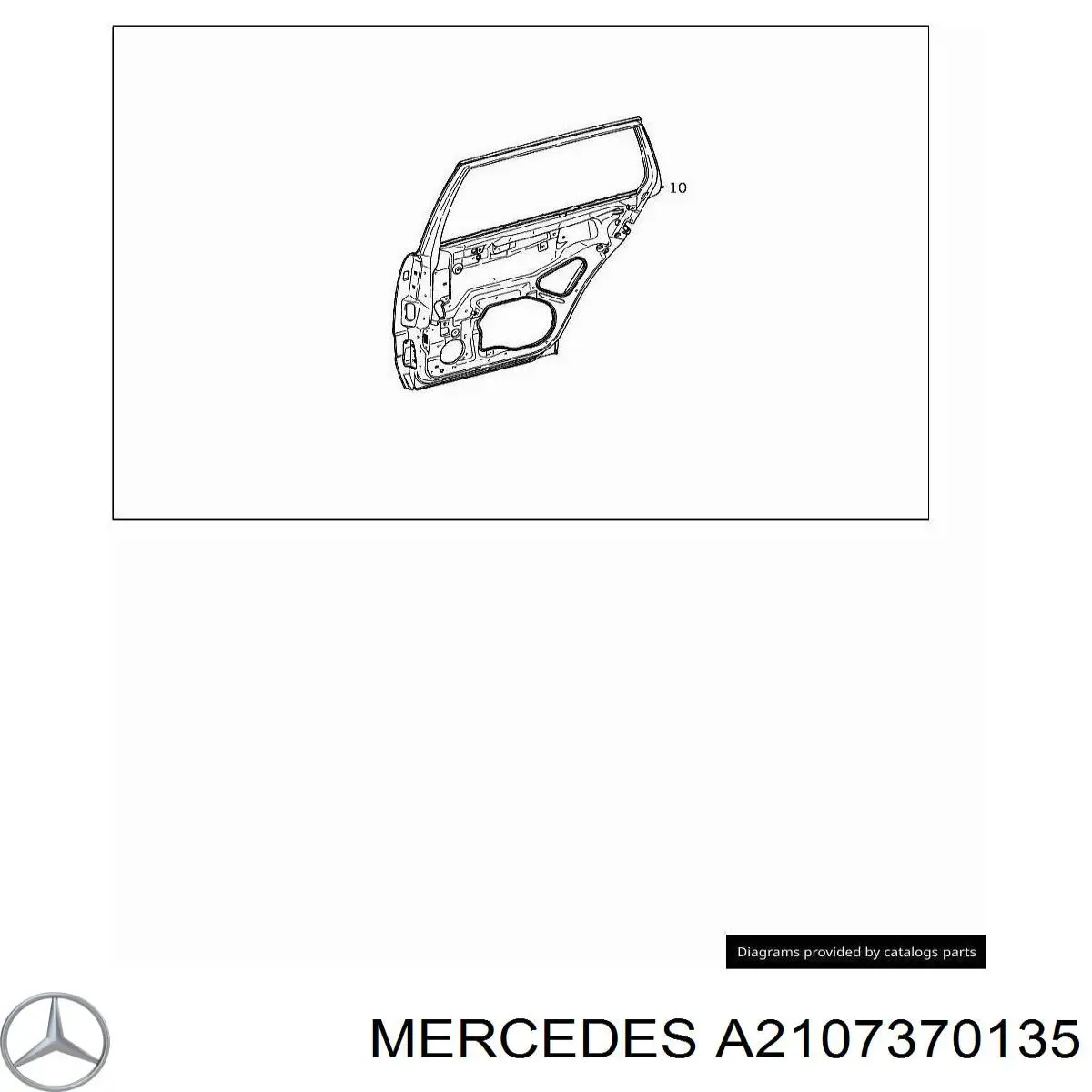  Mercedes A2107370135 ціна, від 1.27 USD