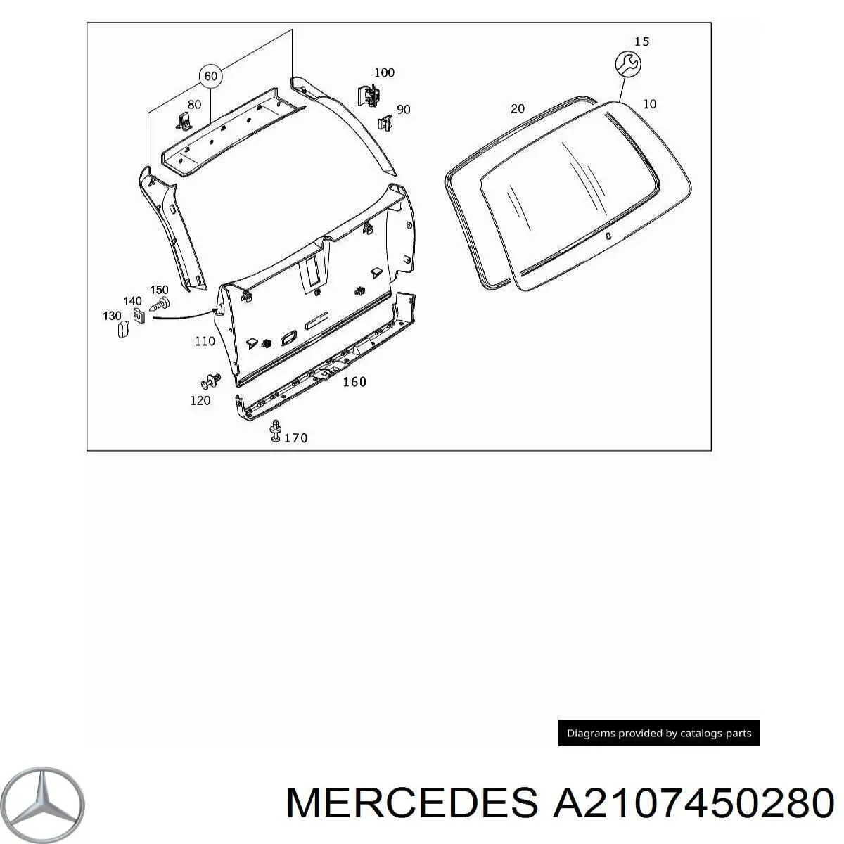 A2107450280 Mercedes 