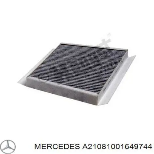 Купити A21081001649040 Mercedes Накладка/кришка дзеркала заднього виду, ліва