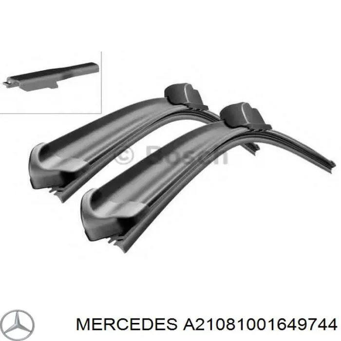 Накладка лівого дзеркала заднього виду Mercedes A21081001649040