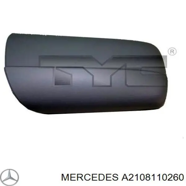 A2108110260 Mercedes накладка дзеркала заднього виду, права