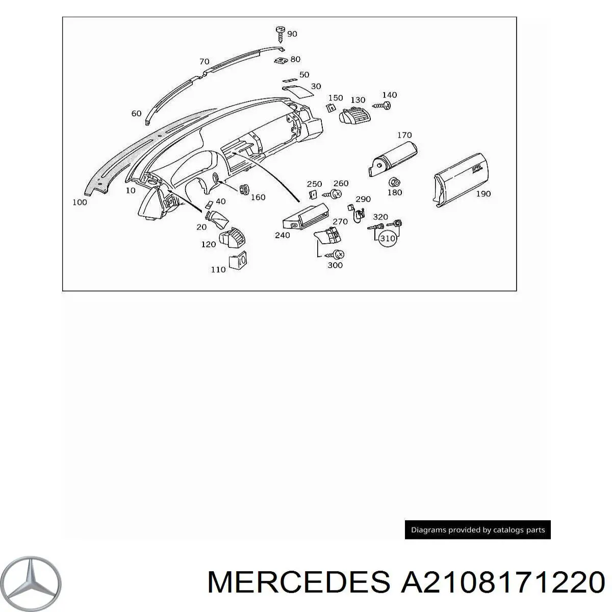  A2108171220 Mercedes