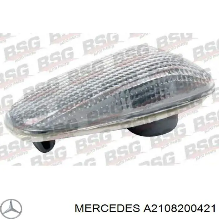 Повторювач повороту на крилі A2108200421 Mercedes