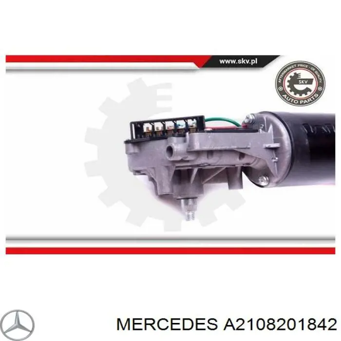 Двигун склоочисника лобового скла (трапеції) A2108201842 Mercedes
