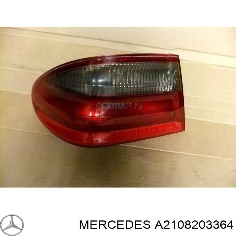 A2108203364 Mercedes ліхтар задній лівий, зовнішній