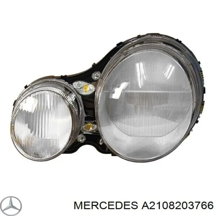 Купити A2108203766 Mercedes Скло фари лівої