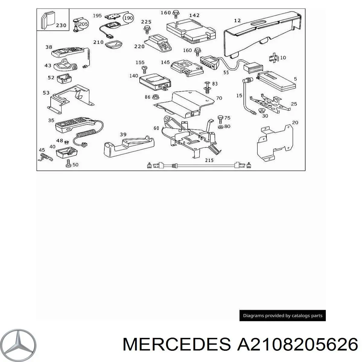 A2108205626 Mercedes 