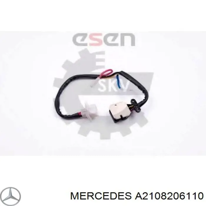 A2108206110 Mercedes резистор (опір пічки, обігрівача салону)