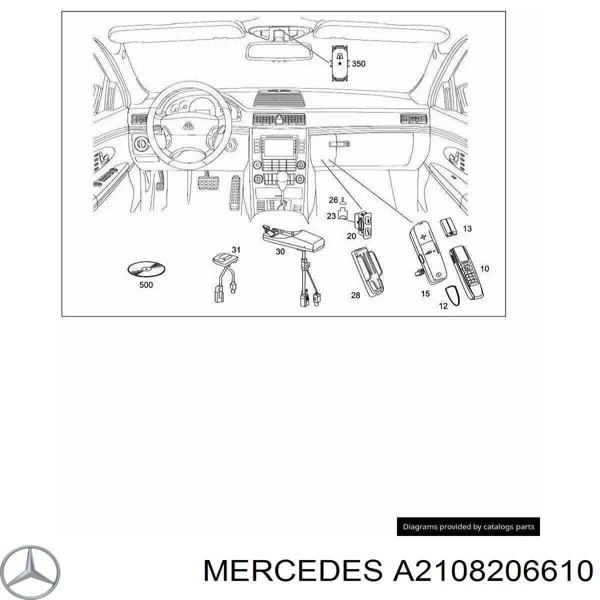  A2108206610 Mercedes