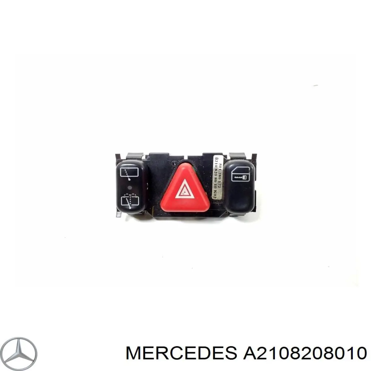 Купити A2108208010 Mercedes Кнопка включення аварійного сигналу
