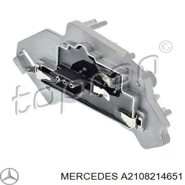 A2108214651 Mercedes резистор (опір пічки, обігрівача салону)