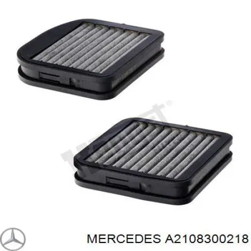 Фільтр повітряний обігрівача Mercedes A2108300218 ціна, від 23.53 USD