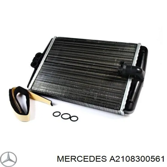 Радіатор пічки (обігрівача) Mercedes A2108300561 ціна, від 22.91 USD