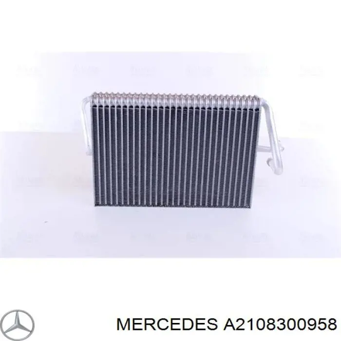 Випаровувач кондиціонера Mercedes A2108300958 ціна, від 12.67 USD