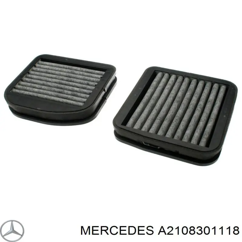 Купити A2108301118 Mercedes Фільтр салону вугільний