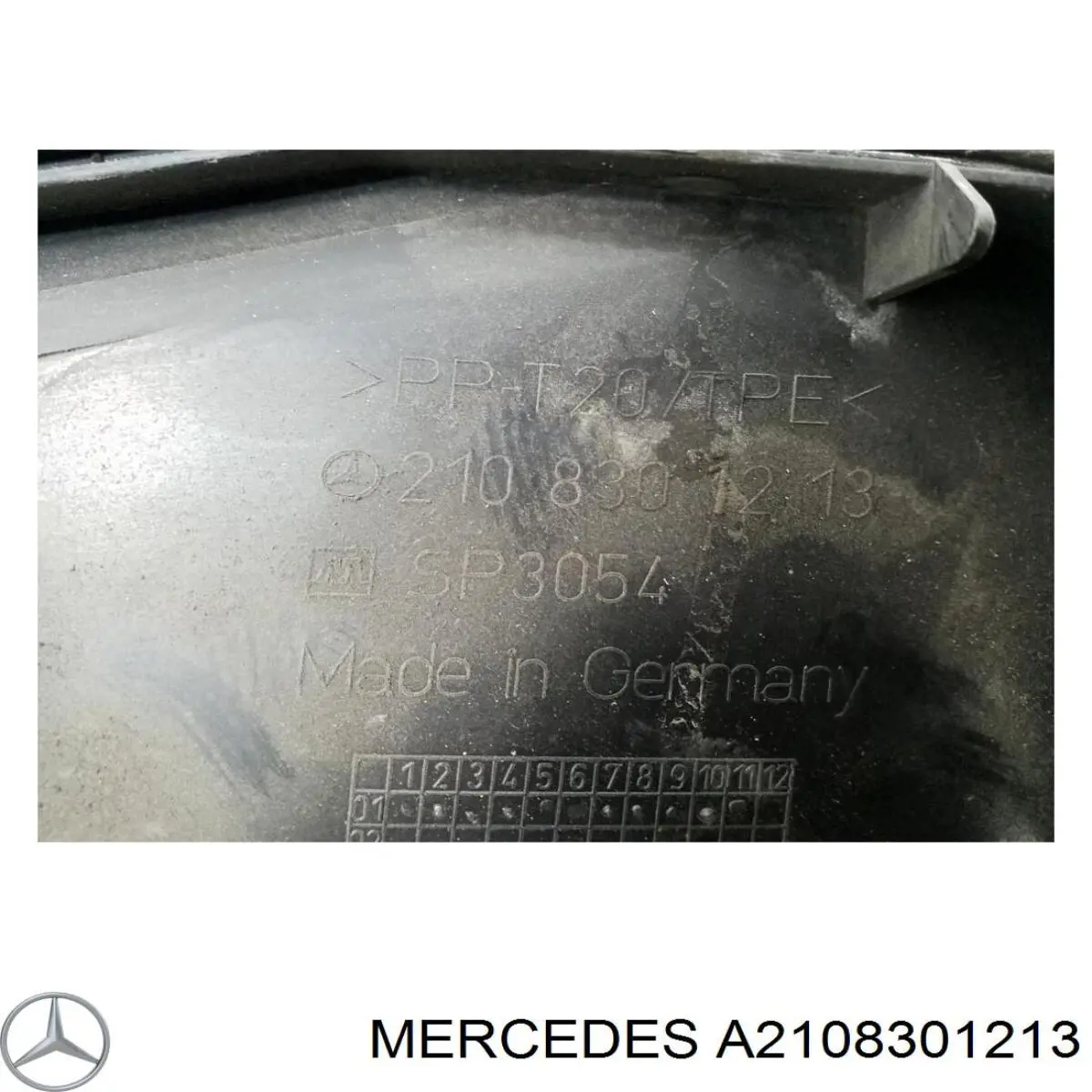 Водостік лобового скла, жабо Mercedes A2108301213 ціна, від 8.37 USD