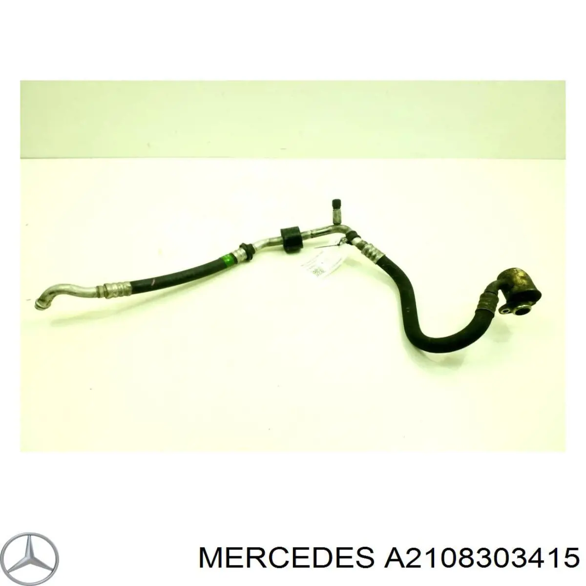 A2108303415 Mercedes Шланг кондиціонера, від випарника до компресора