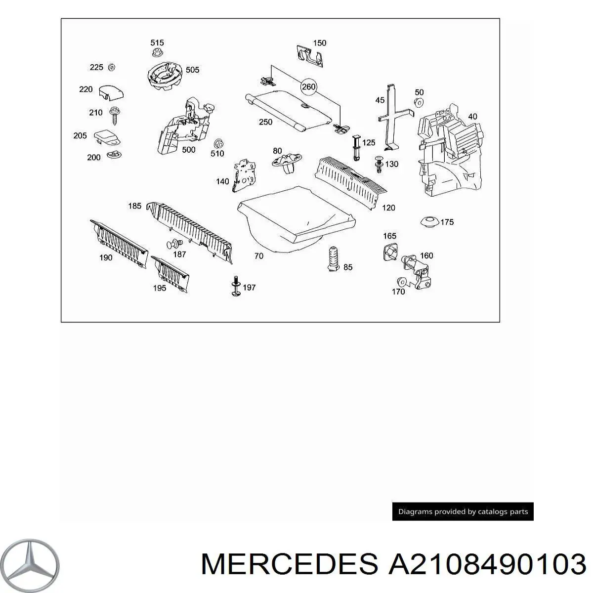 A2108490103 Mercedes 