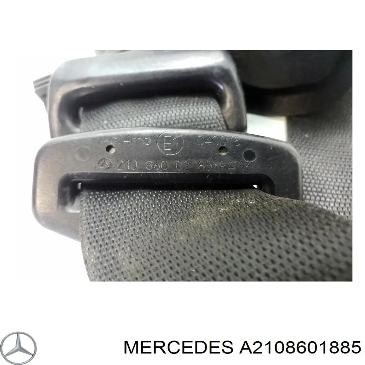Пасок безпеки передній правий Mercedes A2108601885 ціна, від 11.26 USD