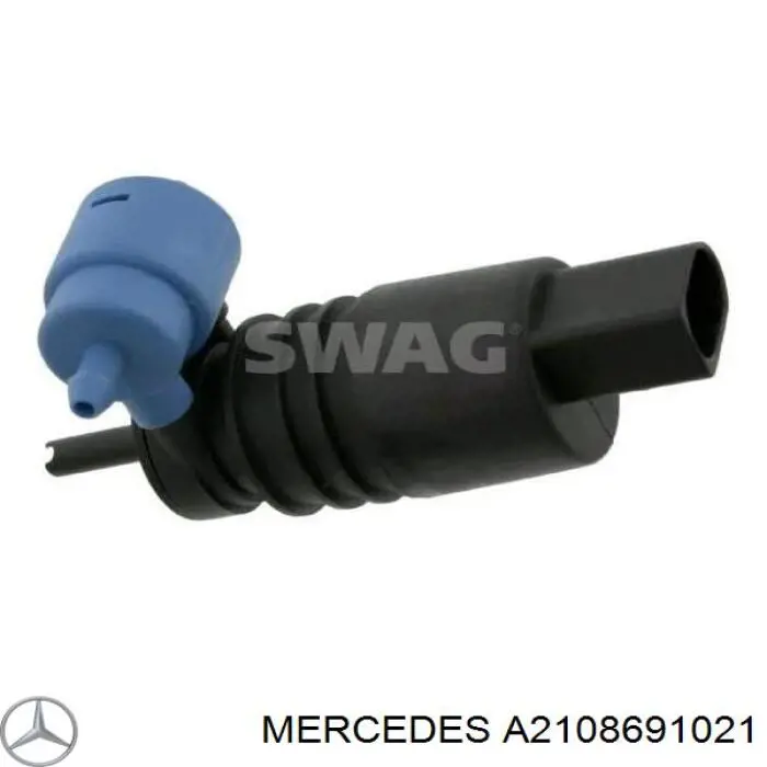 A2108691021 Mercedes Двигун омивача скла передній/задній