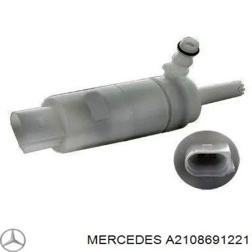 Мотор омивача фар Mercedes A2108691221 ціна, від 10.28 USD