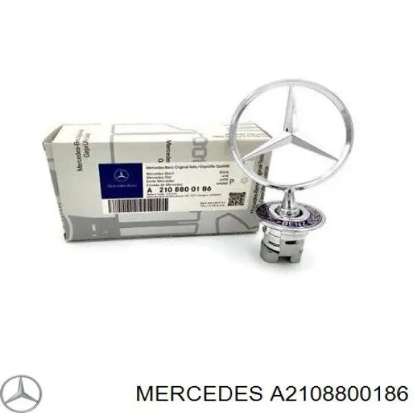 Фірмовий значок капота Mercedes A2108800186 ціна, від 74.98 USD