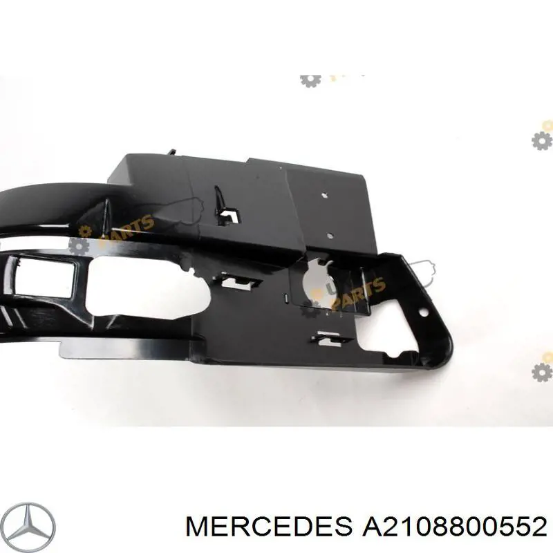 A2108800552 Mercedes бампер передній, внутрішня частина