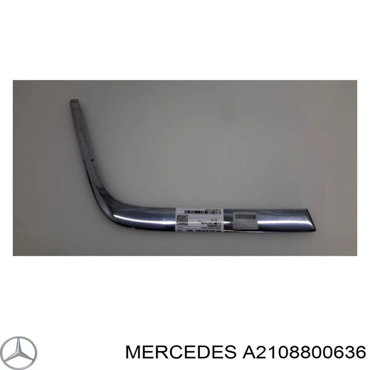 Молдинг переднього бампера, правий Mercedes A2108800636 ціна, від 13.94 USD