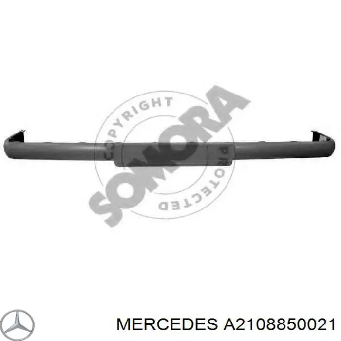Купити A2108850021 Mercedes Накладка бампера переднього, центральна