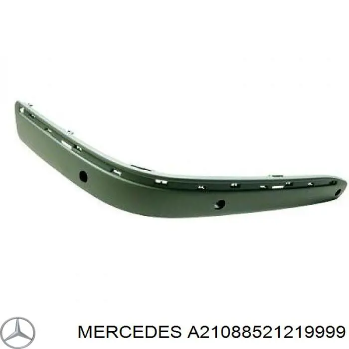 Купити A21088521219999 Mercedes Накладка бампера переднього, ліва