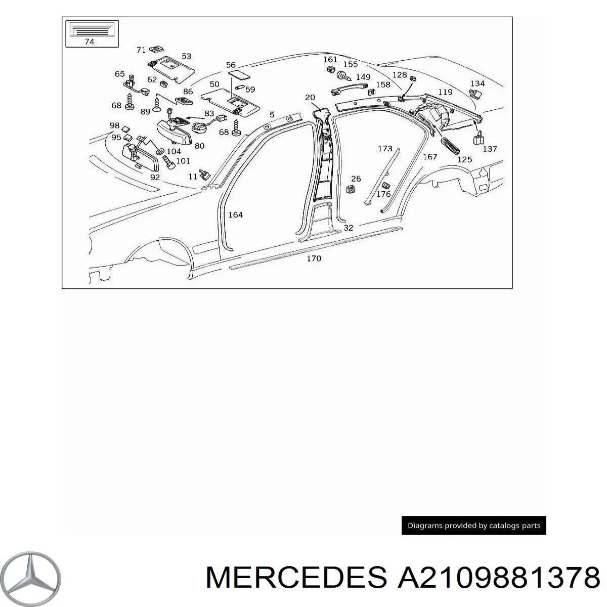  A2109881378 Mercedes