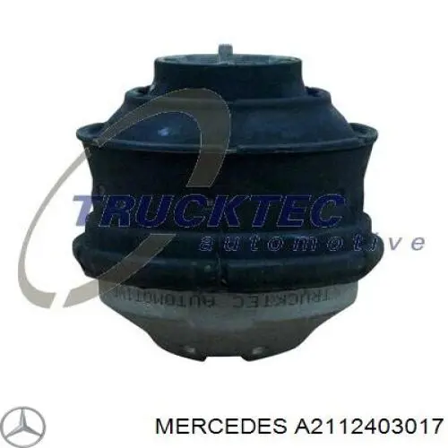 A2112403017 Mercedes подушка (опора двигуна ліва/права)