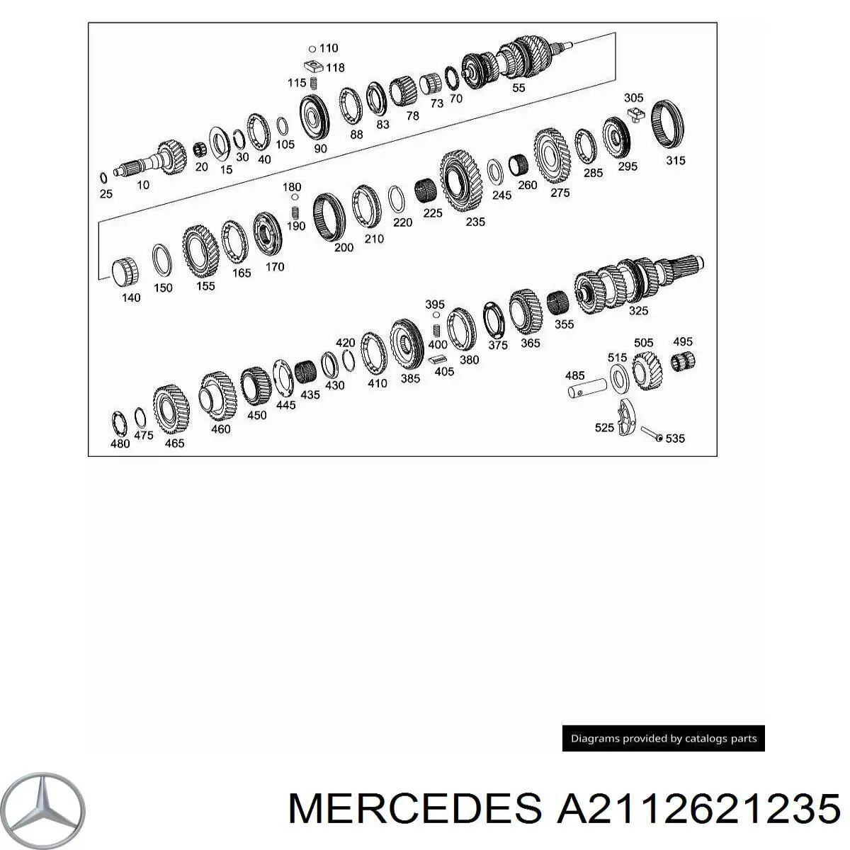 A2112621235 Mercedes 