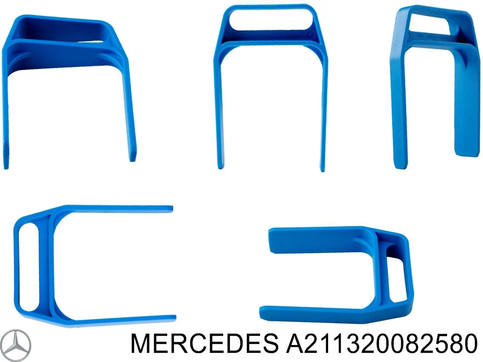Пневморессора задня Mercedes A211320082580 ціна, від 169.86 USD