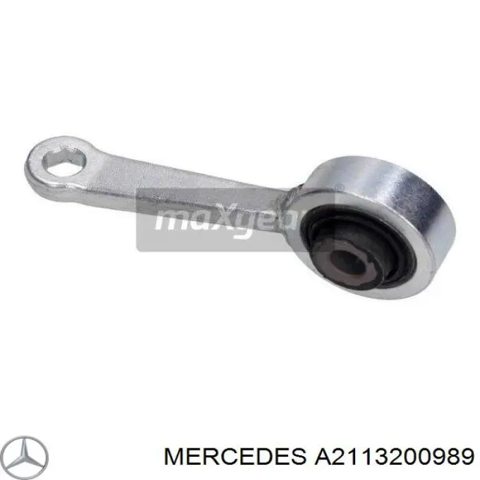 A2113200989 Mercedes стійка стабілізатора переднього, ліва