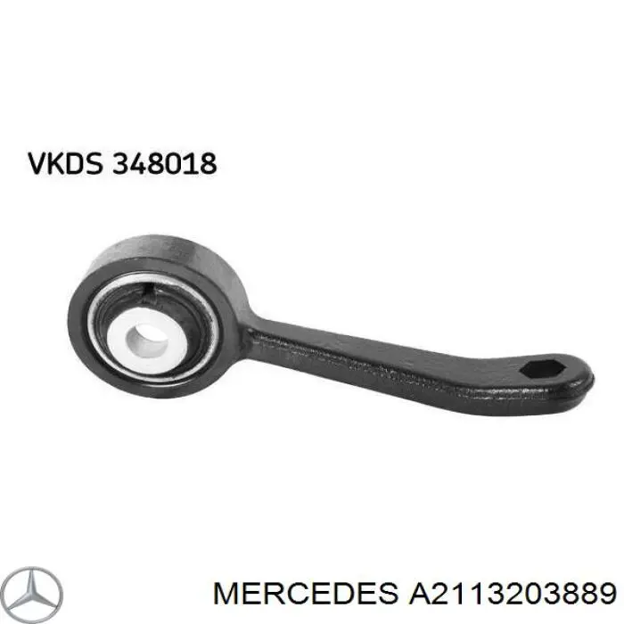 A2113203889 Mercedes стійка стабілізатора переднього, права