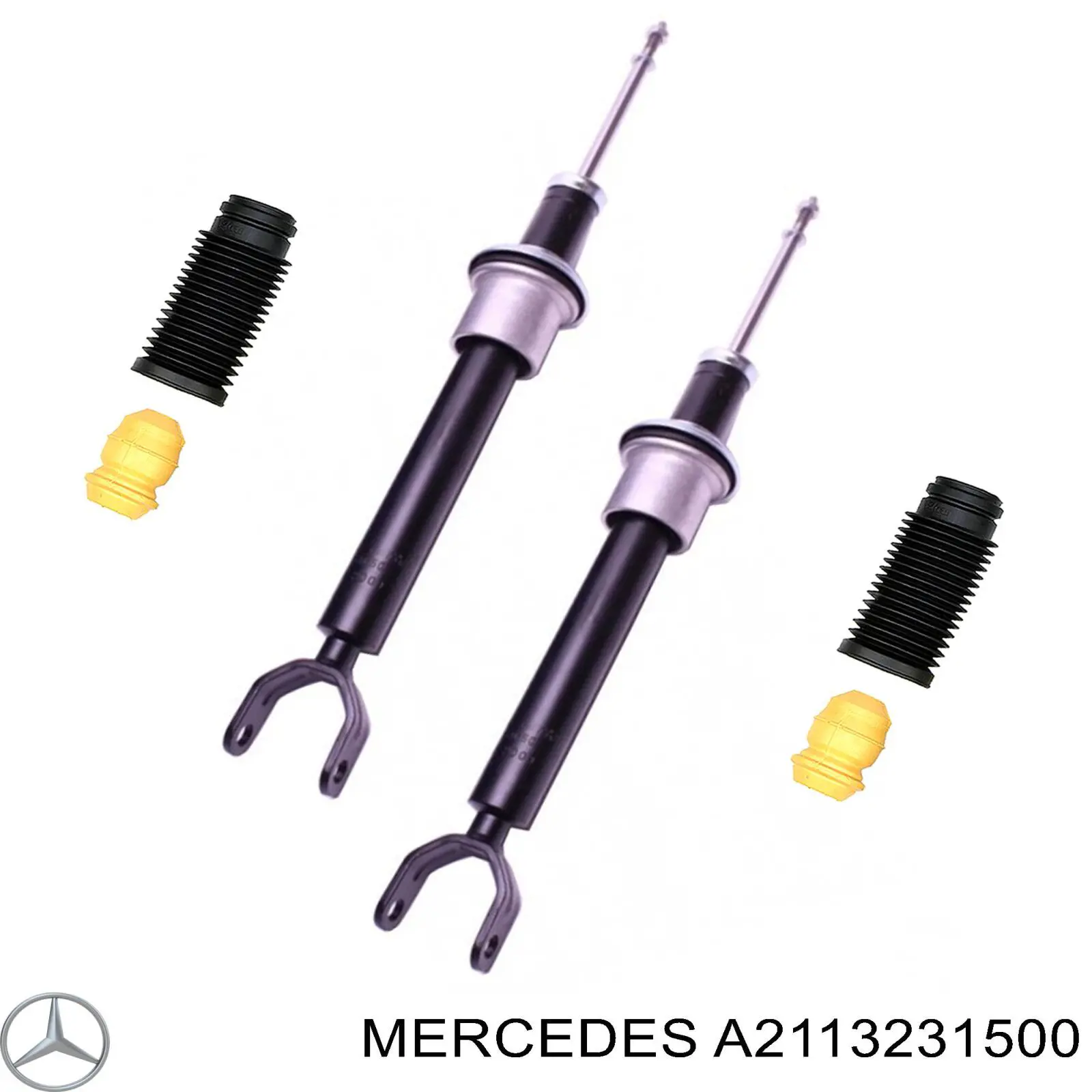 Стойка амортизатора передняя Mercedes A2113231500 ціна, від 35.00 USD