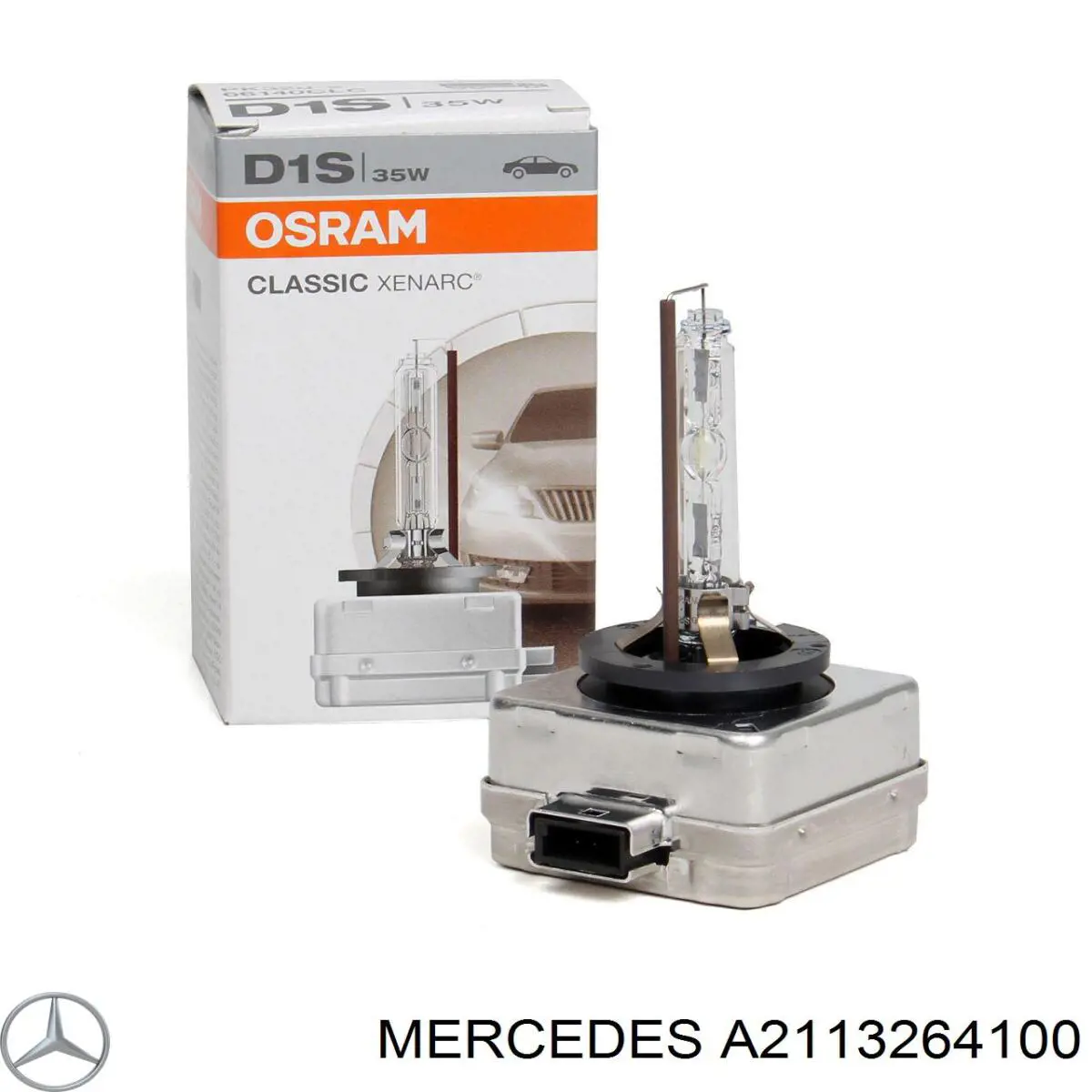 Купити A2113264100 Mercedes Стійка амортизатора задня