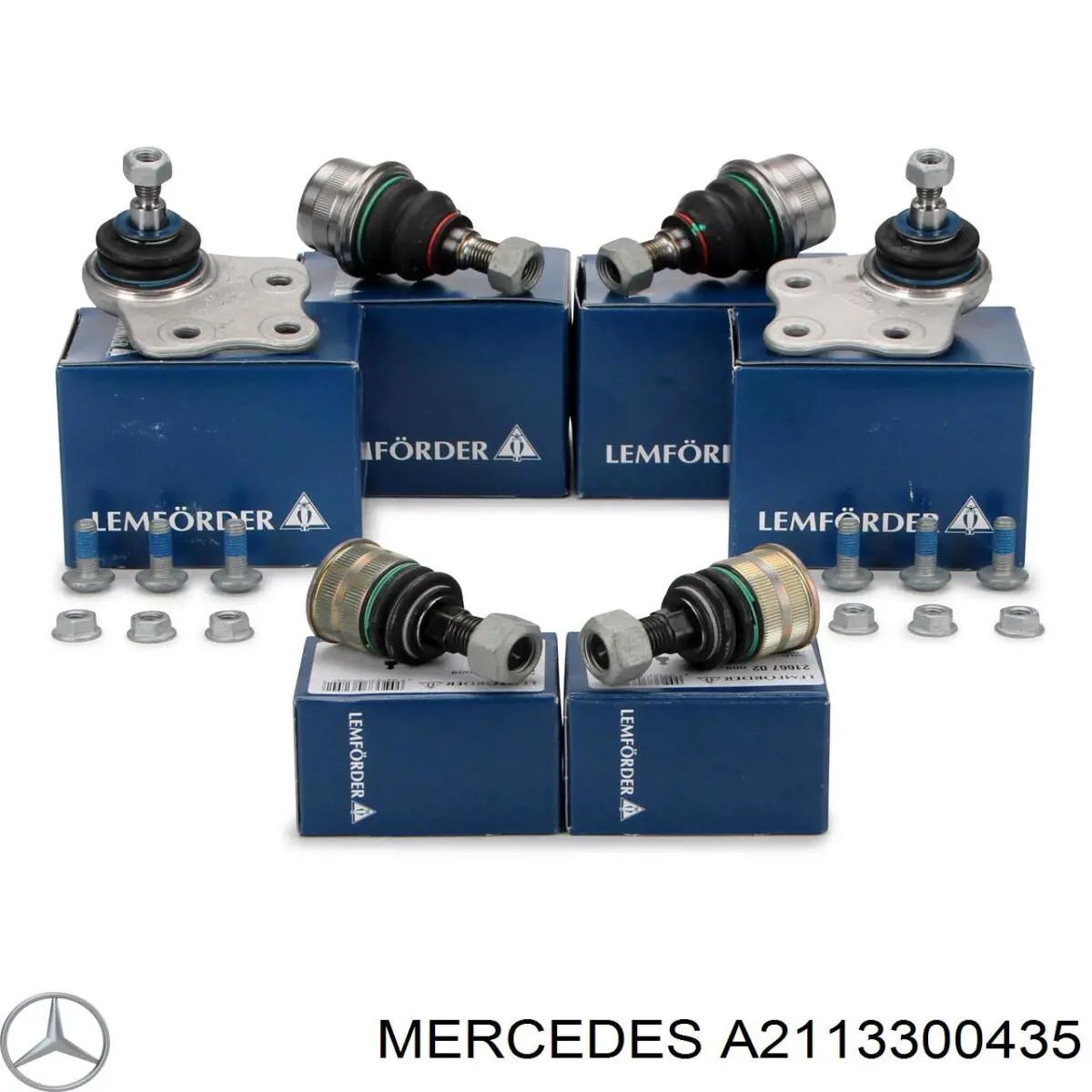 Купити A2113300435 Mercedes Кульова опора, нижня