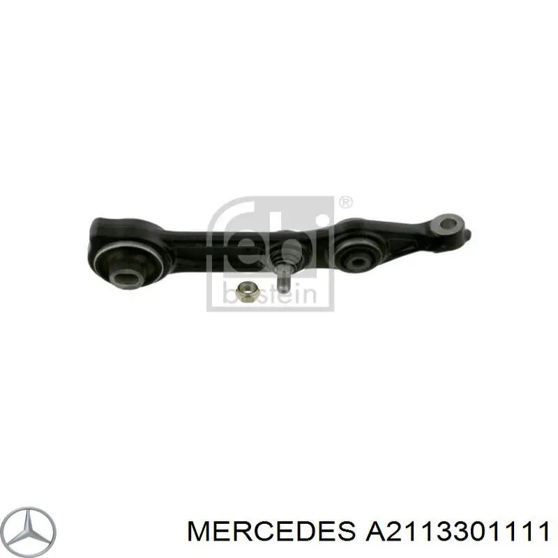 Купити A2113301111 Mercedes Лівий важіль передній нижній підвіски