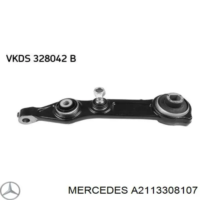 Купити A2113308107 Mercedes Лівий важіль передній нижній підвіски