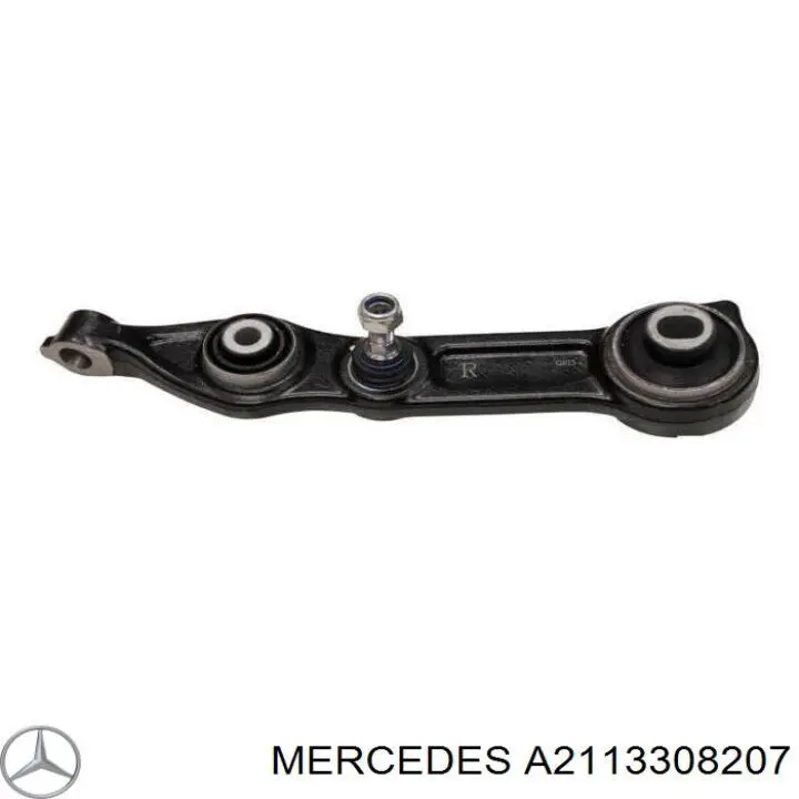 Важіль передньої підвіски нижній, правий Mercedes A2113308207 ціна, від 49.52 USD