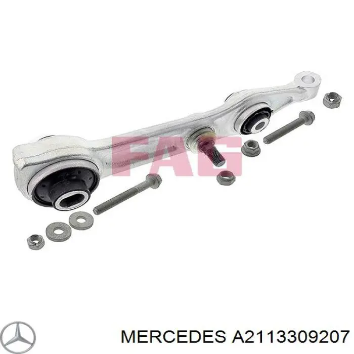Купити A2113309207 Mercedes Важіль передньої підвіски нижній, правий