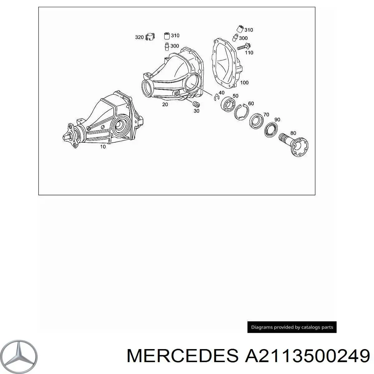 A2113500249 Mercedes 