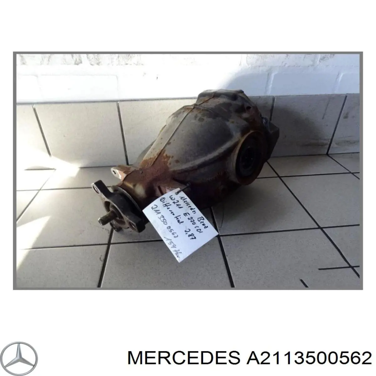 Міст задній в зборі Mercedes A2113500562 ціна, від 119.37 USD