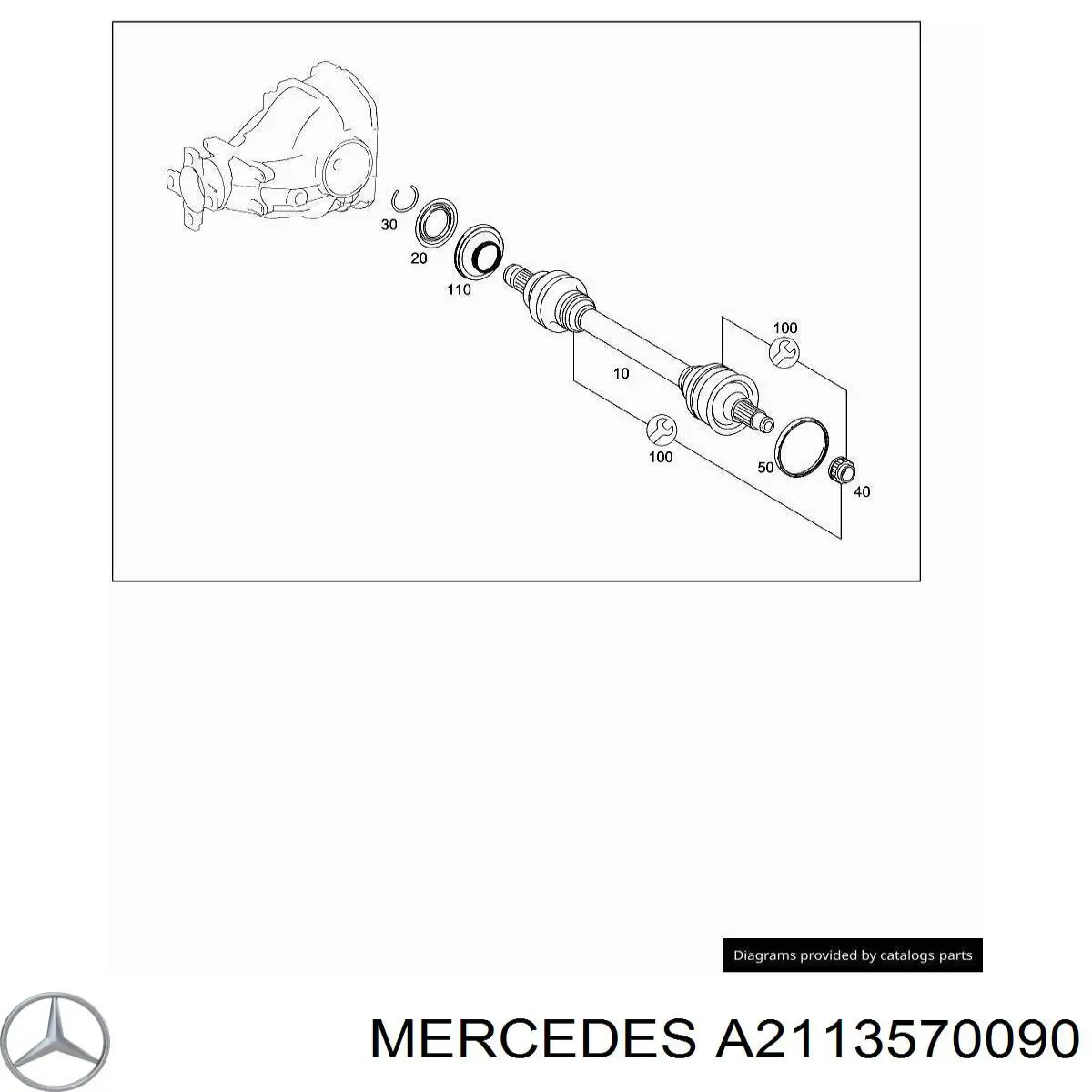  A2113570090 Mercedes